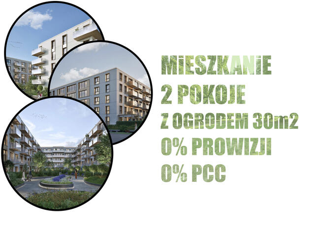 Katowice Paderewskiego Sikorskiego Ogródek 30m2