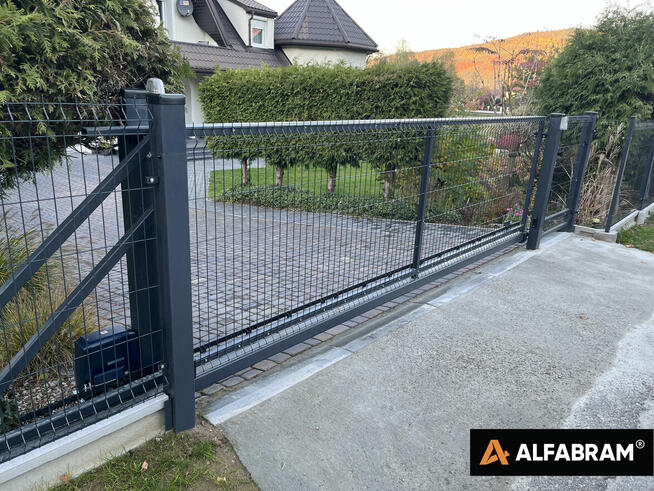 Ogrodzenie panelowe 150cm kompletny zestaw 49zł/mb