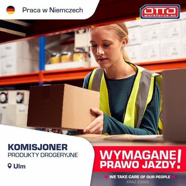 Niemcy|Kompletowanie zamówień w magazynie drogerii