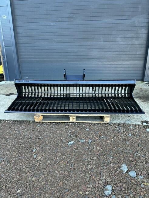 Łyżka skarpowa ażurowa, grabie 220cm 7,5-11t