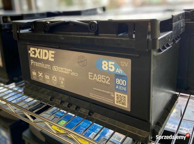 Akumulator Exide Premium 85Ah 800A PRAWY PLUS