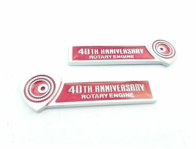 Emblemat Mazda 40th Anniversary Rotary Engine