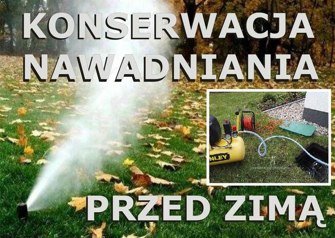 Usługa Przedmuchania systemów nawadniania Konserwacja