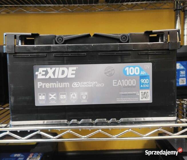 Akumulator 100Ah 900A Exide Premium EN PRAWY PLUS