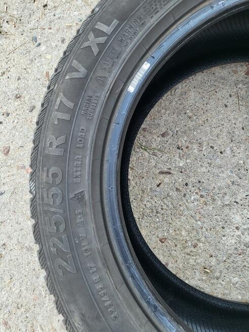 Opona SEMPERIT 225/55 R 17 CAŁOROCZNA używana b.dobry stan