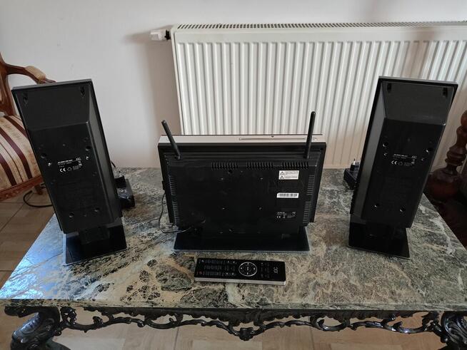 Wieża JGC Bezprzewodowe kolumny, na kartę SD, USB, CD, Radio