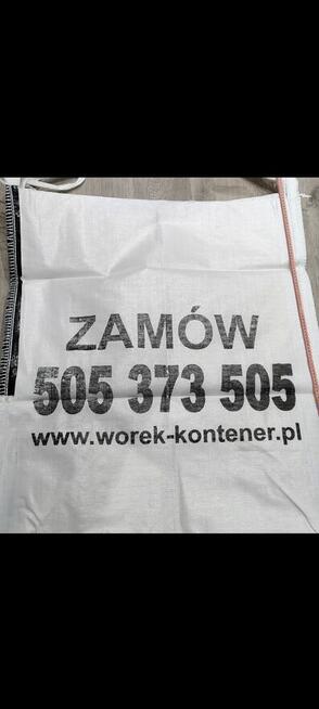 Worek-kontener.pl Big bag 1m3 wywóz gruzu Sosnowiec Bytom
