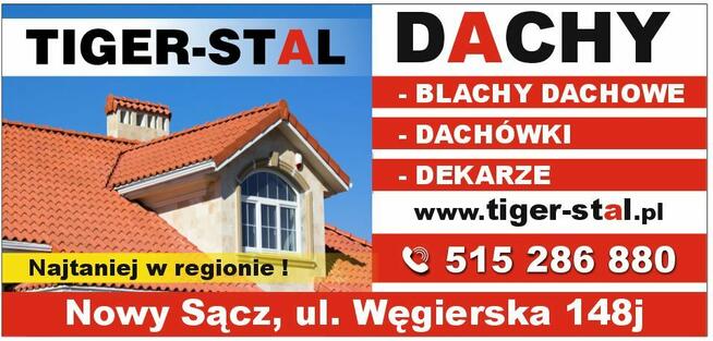 BLACHY DACHOWE , DACHÓWKI, POKRYCIA DACHOWE , BLACHY NA DACH
