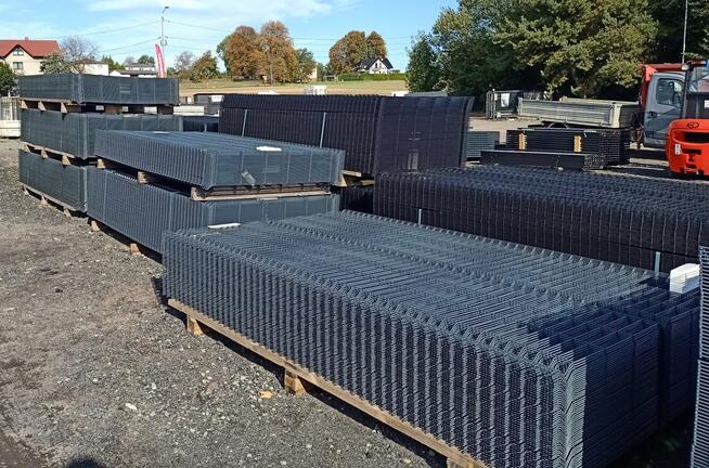 Panele ogrodzeniowe 3D wysokość 1230/1530 fi4/fi5 RAL