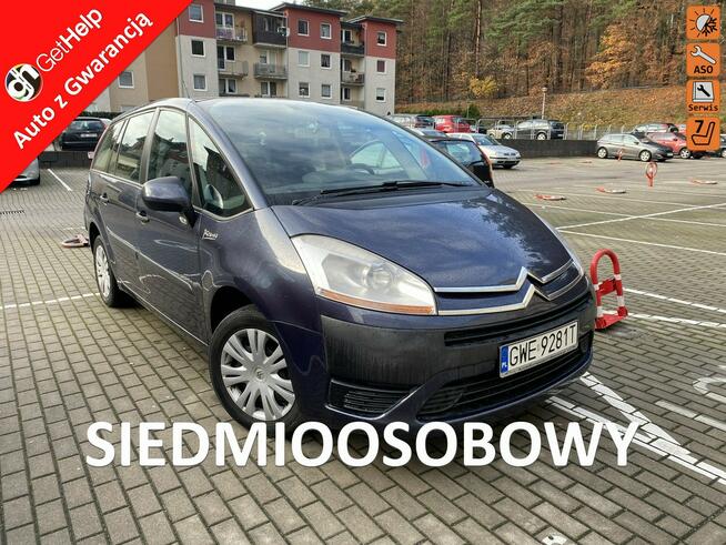 Citroen C4 Grand Picasso Niski przebieg/7 osobowy/Hak/ESP/Klimatyzacja/Zadbany