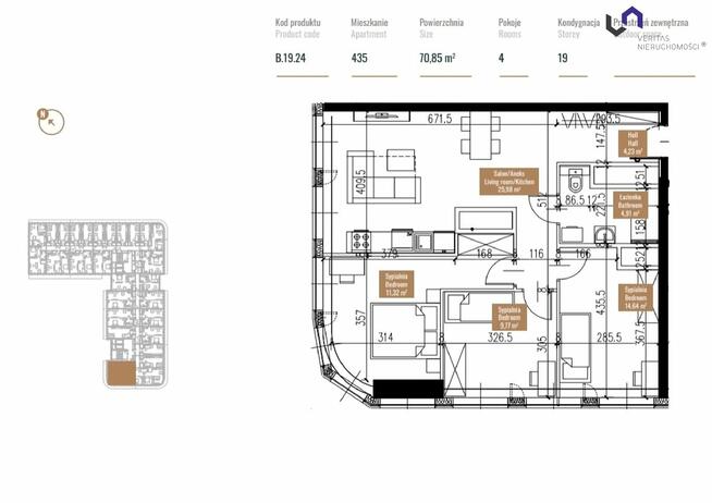 Mieszkanie Katowice Śródmieście, Zabrska