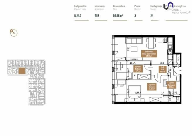 Mieszkanie Katowice Śródmieście, Zabrska