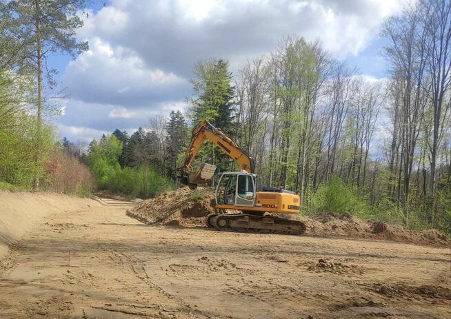 Usługi ziemne koparka 3.5t / 5 t/ 12 t/ 24t