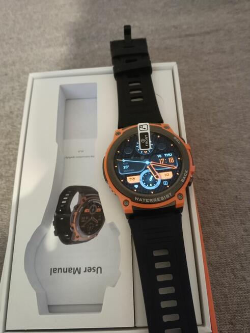 SMARTWATCH DM55 inteligentny zegarek 1.43 wyświetlacz AMOLED