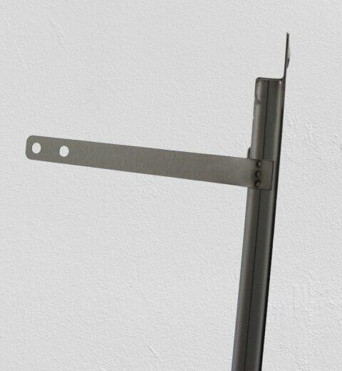 Drzwiczki rewizyjne do licznika prądu 505x1105 INOX