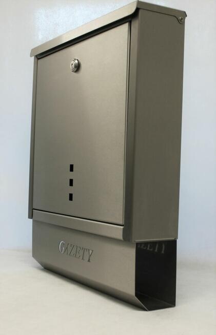 Skrzynka na listy natynkowa 438x350x90 AKITA/GAZETNIK