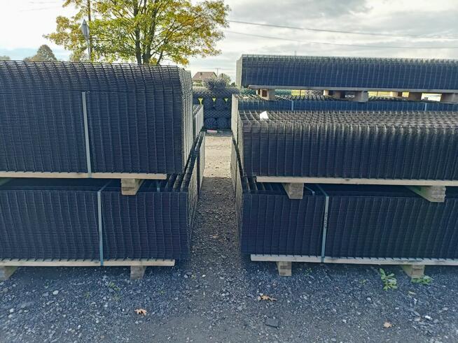 Panele ogrodzeniowe 3D wysokość 1230/1530 fi4/fi5 RAL