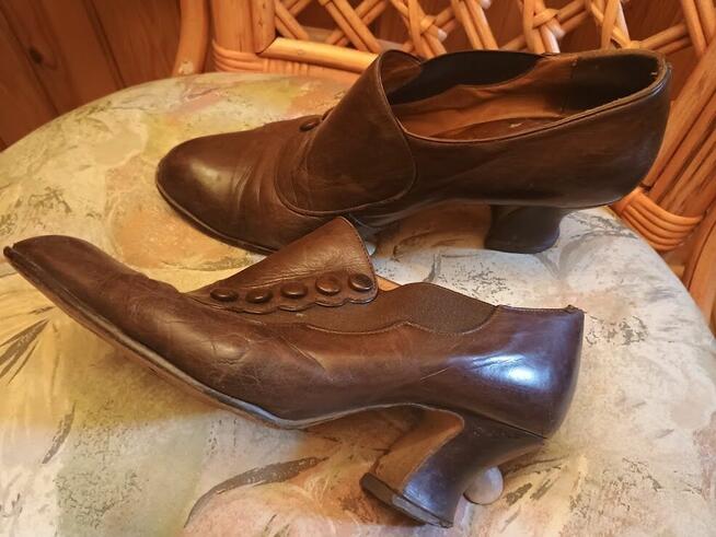 Damskie buty ze skóry, rozmiar 38,5