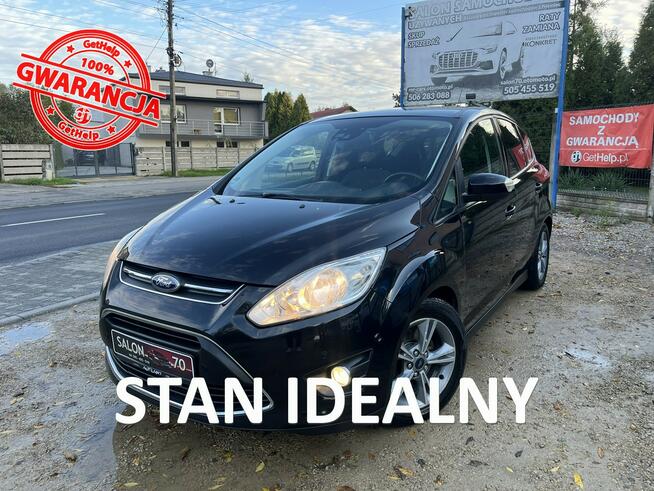 Ford C-Max 1.6 Klima Navi GPS Grzane Fotele i szyba KS Serw Stan BDB BEzwypadk Op