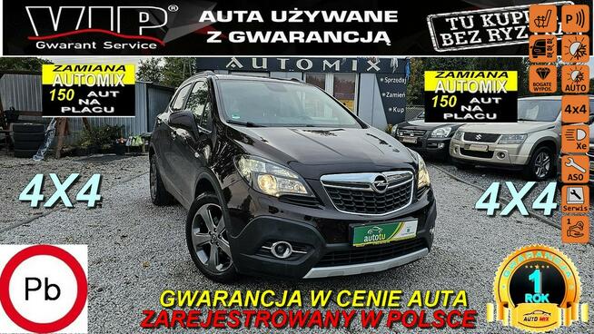 Opel Mokka 1,4 BENZ 150KM!4X4*Skóra,Rowery,2Xkoła,Przebieg!GWARANCJA/Zamiana