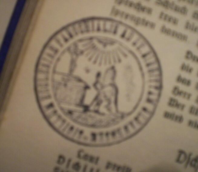 Książka z Parafii św.Brygidy w Gdańsku - Sartorius Joh.