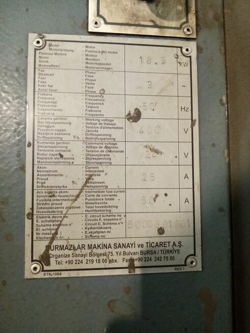 Sprzedam zwijarkę do blach - walcarkę 4 walcową