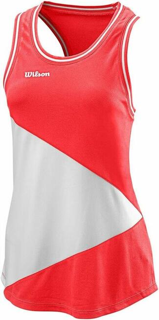 M WILSON Team II Tank Top Koszulka tenisowa damska bordowa