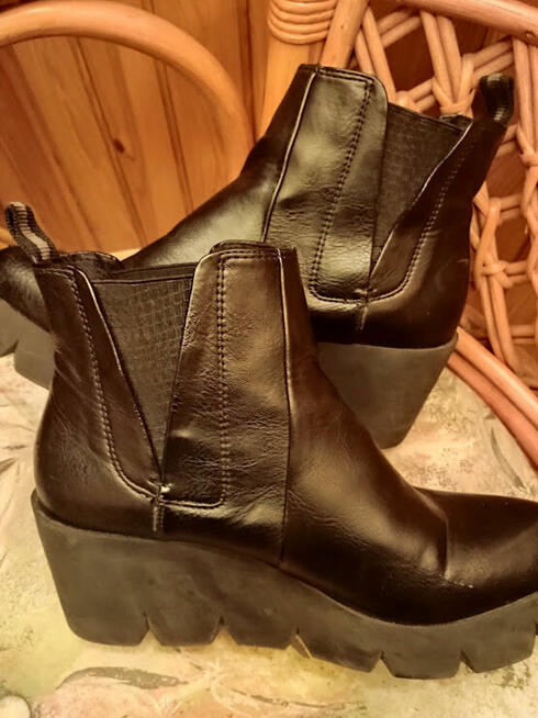 Skórzane półbuty , rozmiar 38