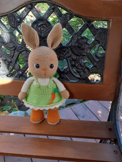 Królik na szydełku