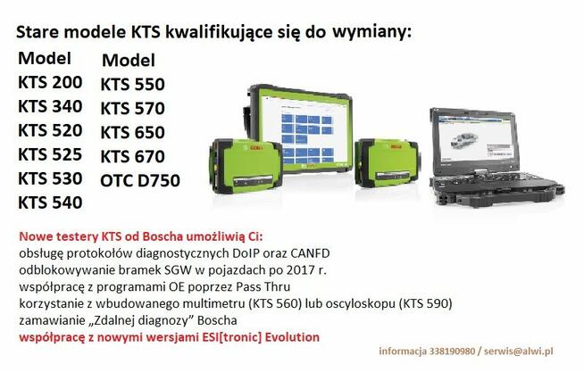 KTS560 NOWY cena 9700 pln brutto