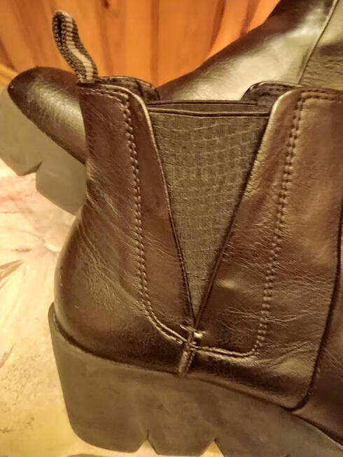 Skórzane półbuty , rozmiar 38