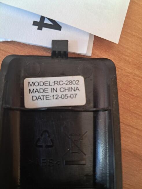 Pilot do odtwarzania DVD Philips