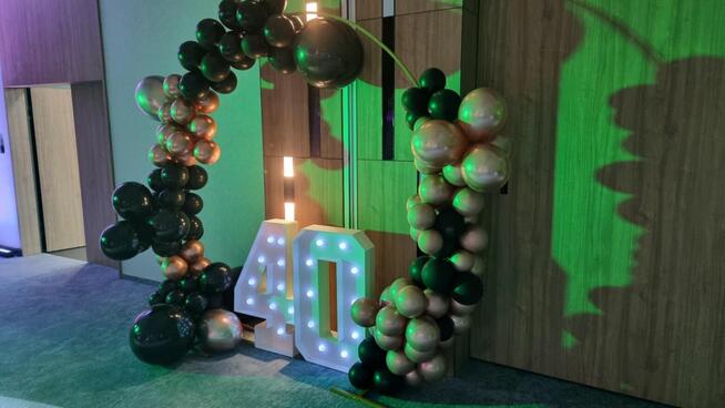 Ścianka do zdjęć z balonów girlanda balonowa tło do zdjęć