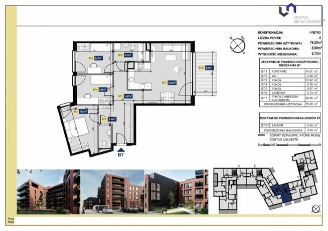Mieszkanie Katowice Dąb, Złota