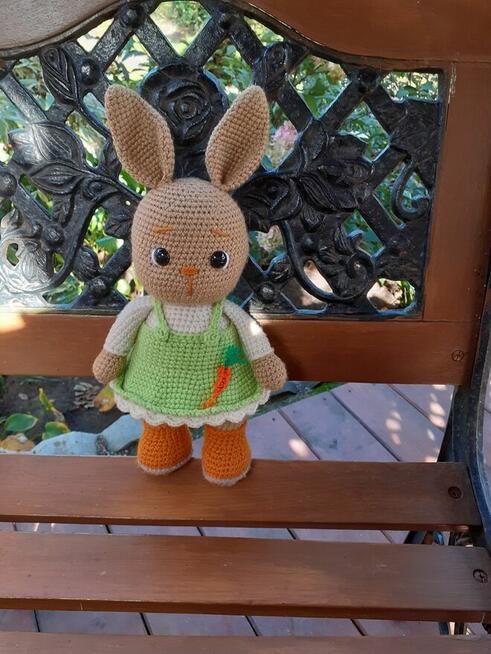 Królik na szydełku