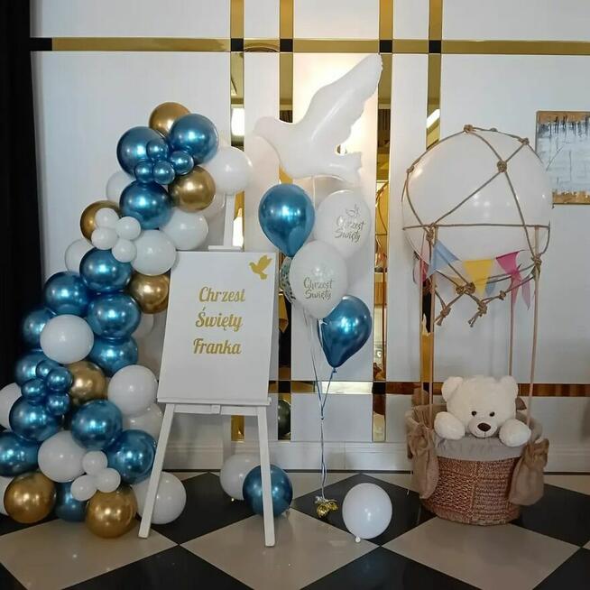 Dekoracje balonowe- ścianki i sztalugi Rybnik i okolice