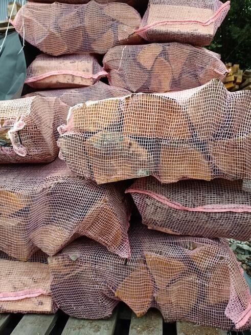 Workowane drewno BRZOZA, DĄB, OLCHA, BUK I GRAB (40 L worek)