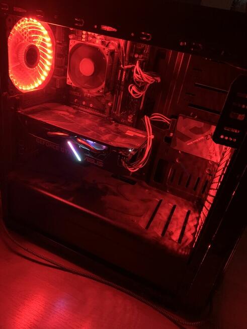 Komputer 16GB RAM SSD 1TB RED LED