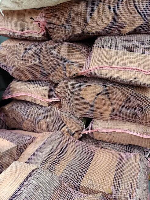 Workowane drewno BRZOZA, DĄB, OLCHA, BUK I GRAB (40 L worek)