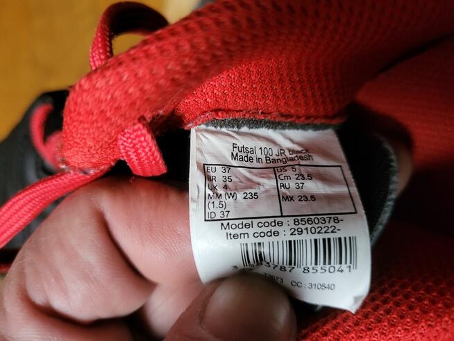 Halówki (37) Kipsta Decathlon stan jak NOWE -Unisex