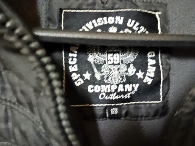 Chłopięca kurtka z kapocą na zimę , rozmiar 128