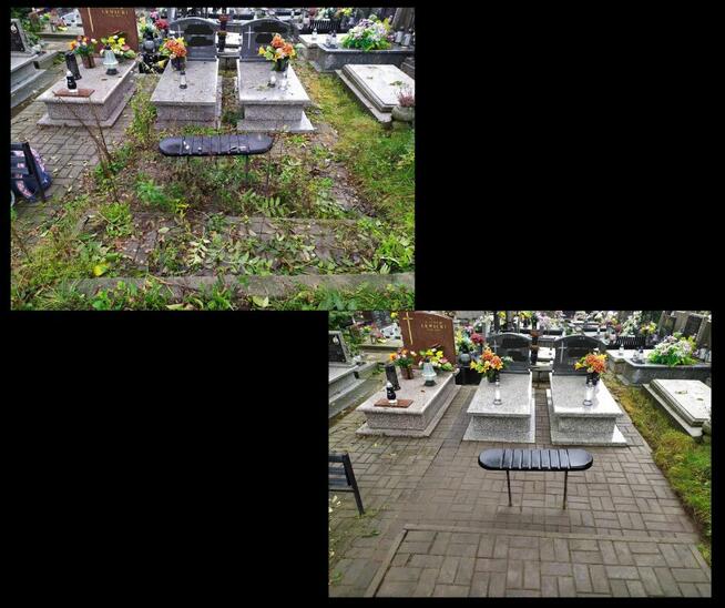 Całoroczne sprzątanie grobów / nagrobków Łódź i okolice