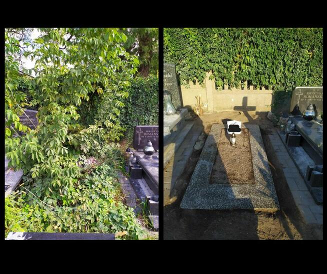 Całoroczne sprzątanie grobów / nagrobków Łódź i okolice