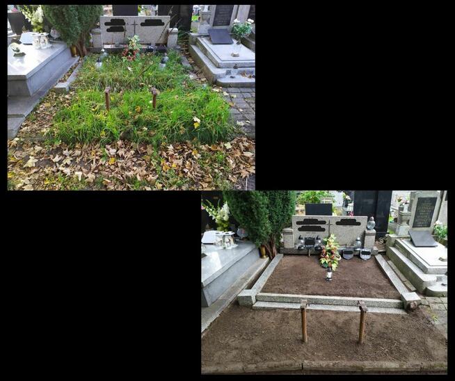 Całoroczne sprzątanie grobów / nagrobków Łódź i okolice