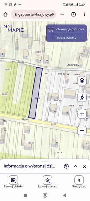 Działka budowlana w ładnej lokalizacji