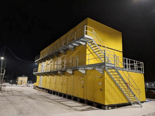 Kontenery biurowe sanitarne 2,5x6m używane