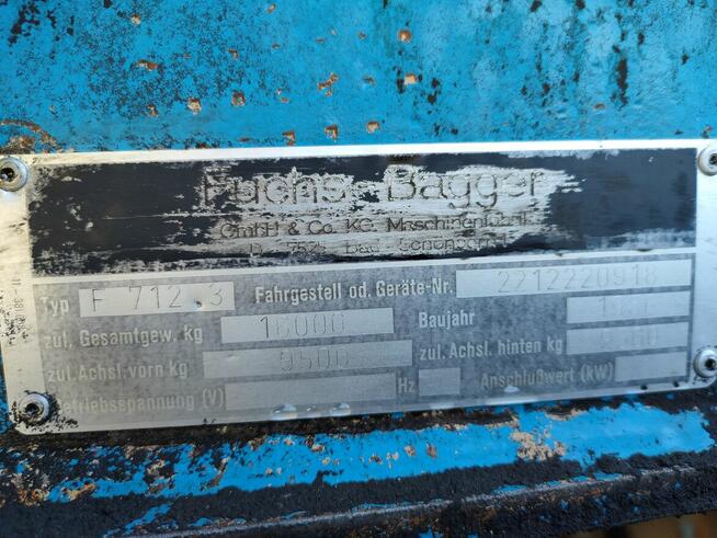 Sprzedam - Koparka / ładowarka FUCHS 712, sprawna - Kraków