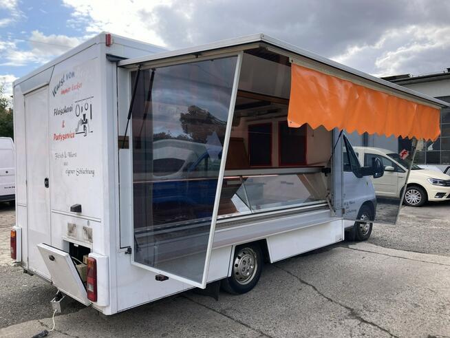 Fiat Ducato Autosklep wędlin Gastronomiczny Food Truck Foodtruck Bar sklep klima