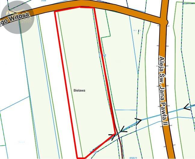 Działka rolna Bielawa