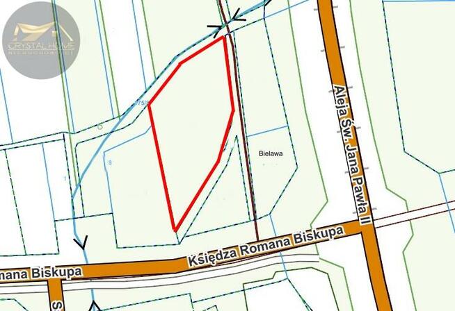 Działka rolna Bielawa